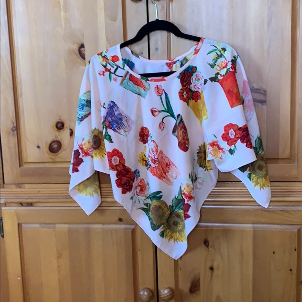 A beautiful spring shawl